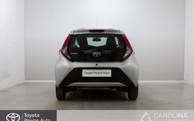 Toyota Aygo cena 47900 przebieg: 27074, rok produkcji 2019 z Warszawa małe 67